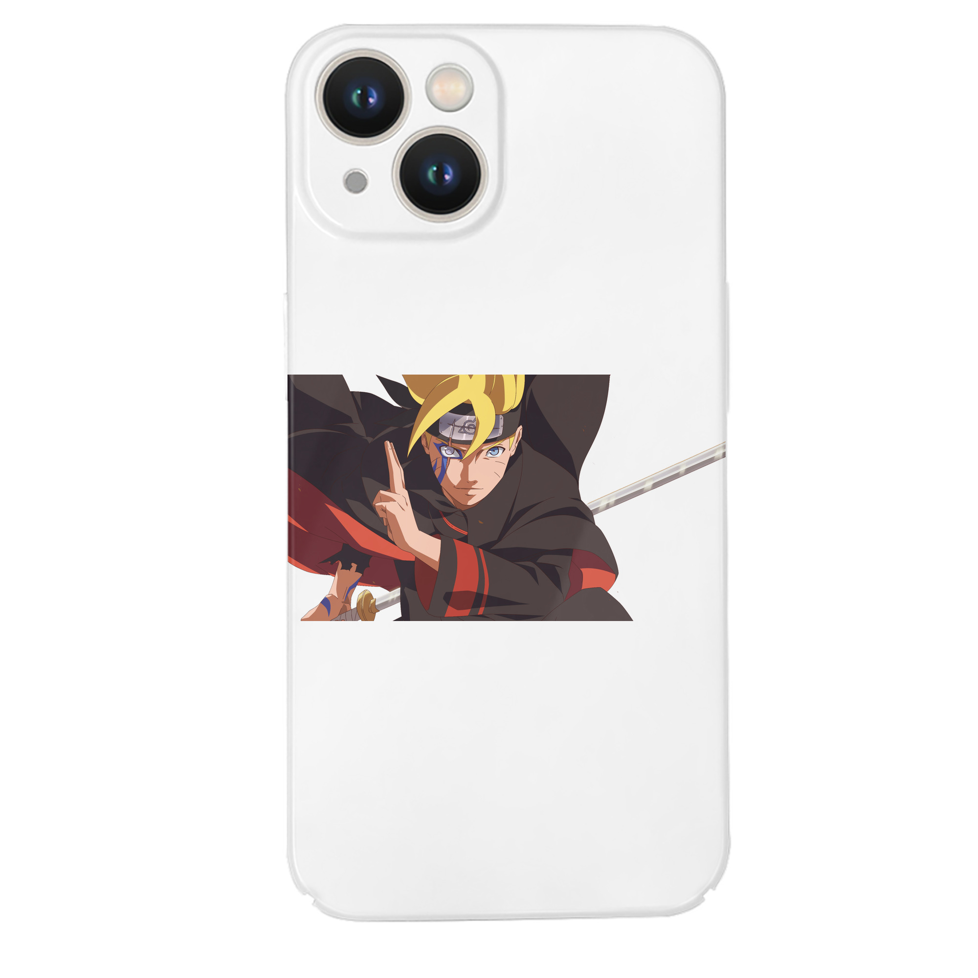 （画像用） NARUTO -ナルト- うずまき ボルト Uzumaki Boruto 【iPhone 14シリーズ対応】ハードケース